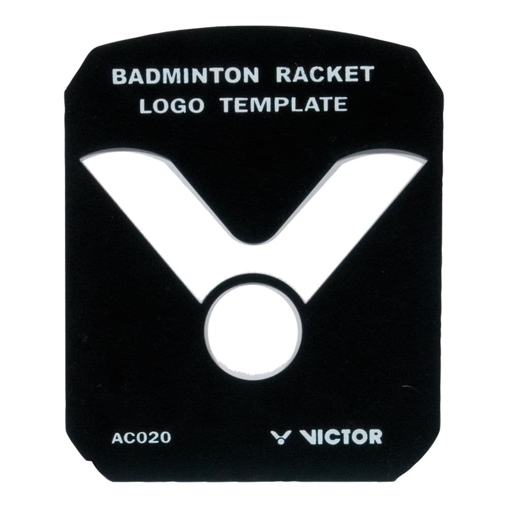 Pochoir Victor Badminton Logo AC020